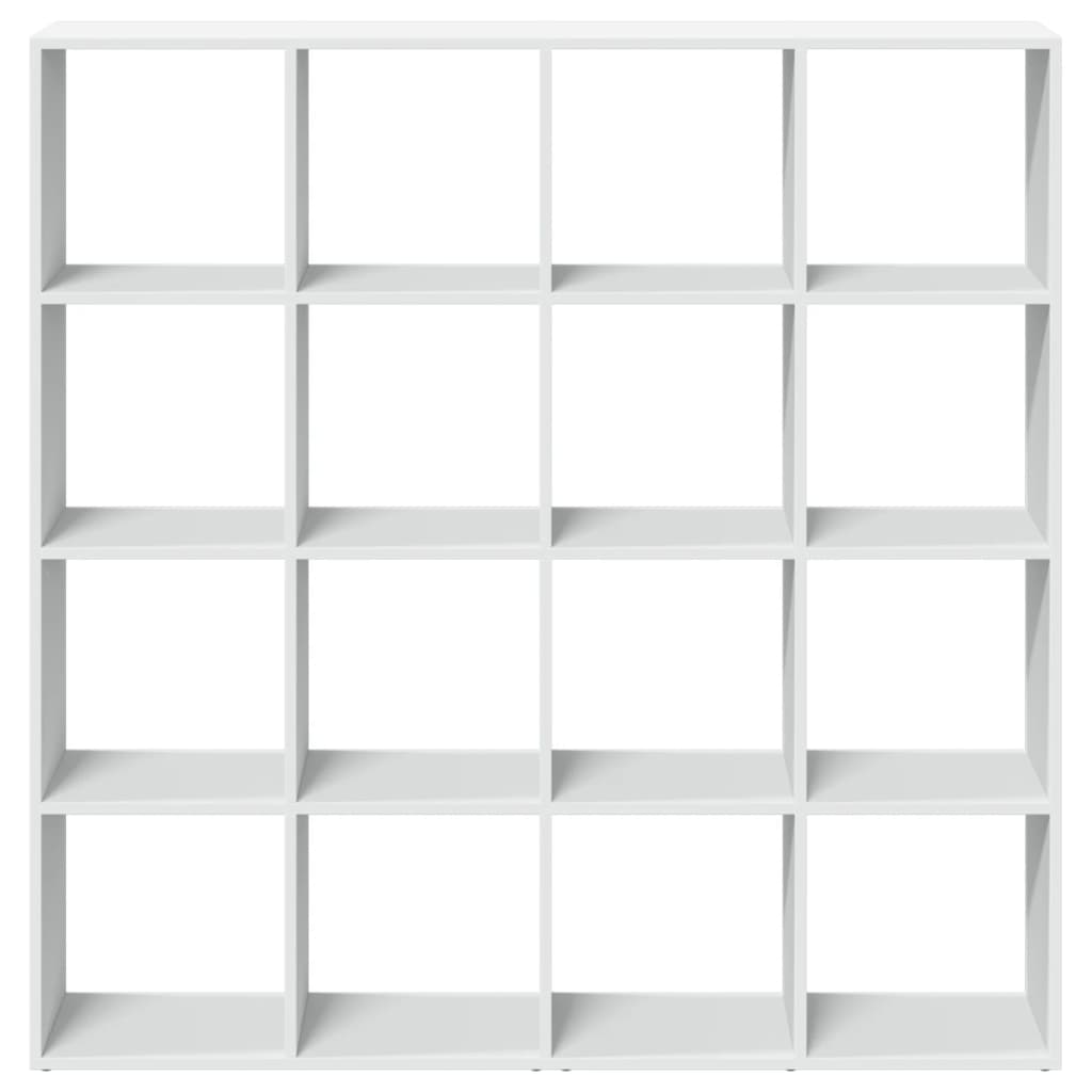 vidaXL Bibliotecă, alb, 137,5x29x137,5 cm, lemn prelucrat vidaXL Bibliotecă, alb, 137,5x29x137,5 cm, lemn prelucrat