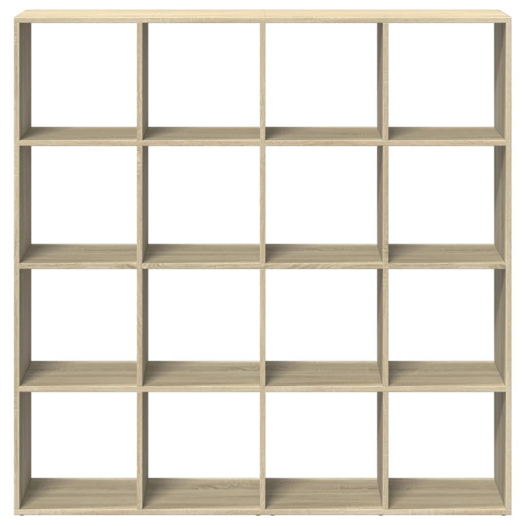 vidaXL Bibliotecă, stejar Sonoma, 137,5x29x137,5 cm, lemn prelucrat vidaXL Bibliotecă, stejar Sonoma, 137,5x29x137,5 cm, lemn prelucrat