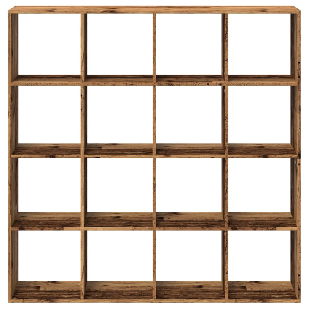 vidaXL Bibliotecă, lemn vechi, 137,5x29x137,5 cm, lemn prelucrat vidaXL Bibliotecă, lemn vechi, 137,5x29x137,5 cm, lemn prelucrat