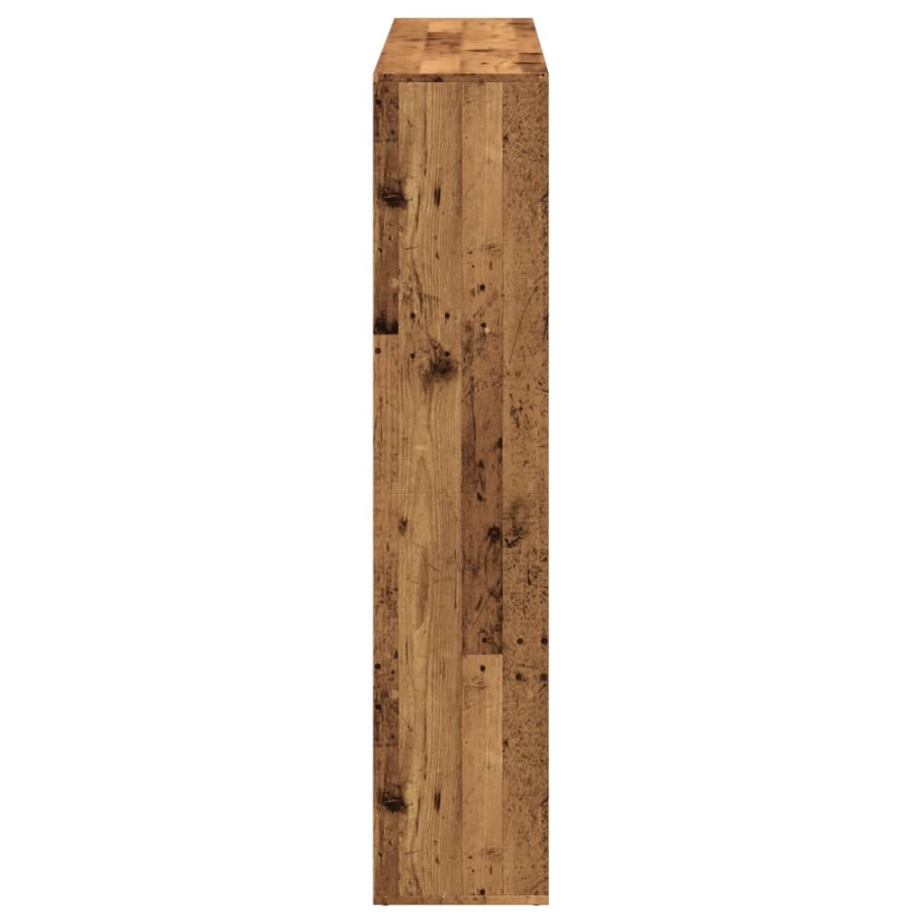 vidaXL Bibliotecă, lemn vechi, 137,5x29x137,5 cm, lemn prelucrat vidaXL Bibliotecă, lemn vechi, 137,5x29x137,5 cm, lemn prelucrat