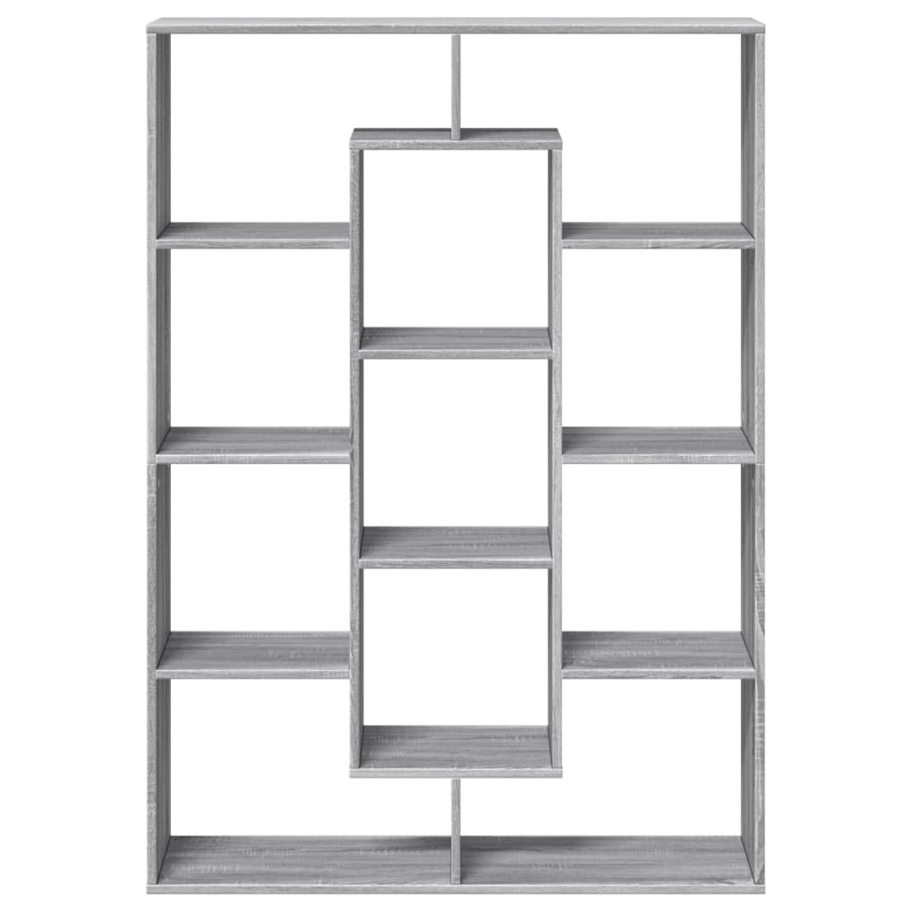 vidaXL Bibliotecă, gri sonoma, 102x29x143 cm, lemn prelucrat vidaXL Bibliotecă, gri sonoma, 102x29x143 cm, lemn prelucrat