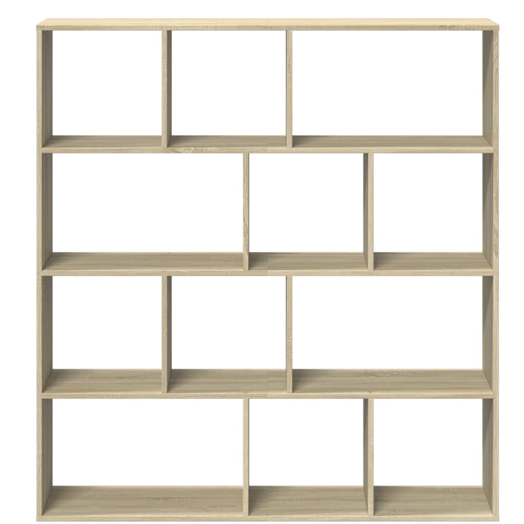 vidaXL Bibliotecă, stejar Sonoma, 132x29x141,5 cm, lemn prelucrat vidaXL Bibliotecă, stejar Sonoma, 132x29x141,5 cm, lemn prelucrat