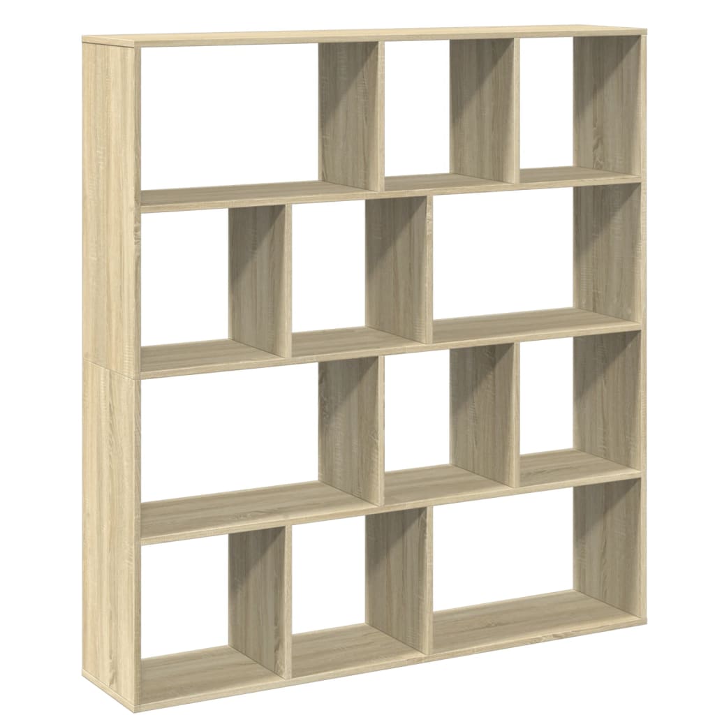 vidaXL Bibliotecă, stejar Sonoma, 132x29x141,5 cm, lemn prelucrat vidaXL Bibliotecă, stejar Sonoma, 132x29x141,5 cm, lemn prelucrat