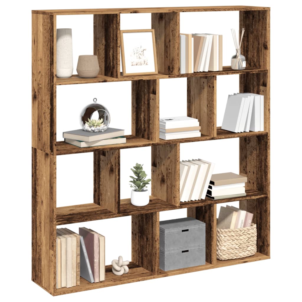 vidaXL Bibliotecă, lemn vechi, 132x29x141,5 cm, lemn prelucrat vidaXL Bibliotecă, lemn vechi, 132x29x141,5 cm, lemn prelucrat