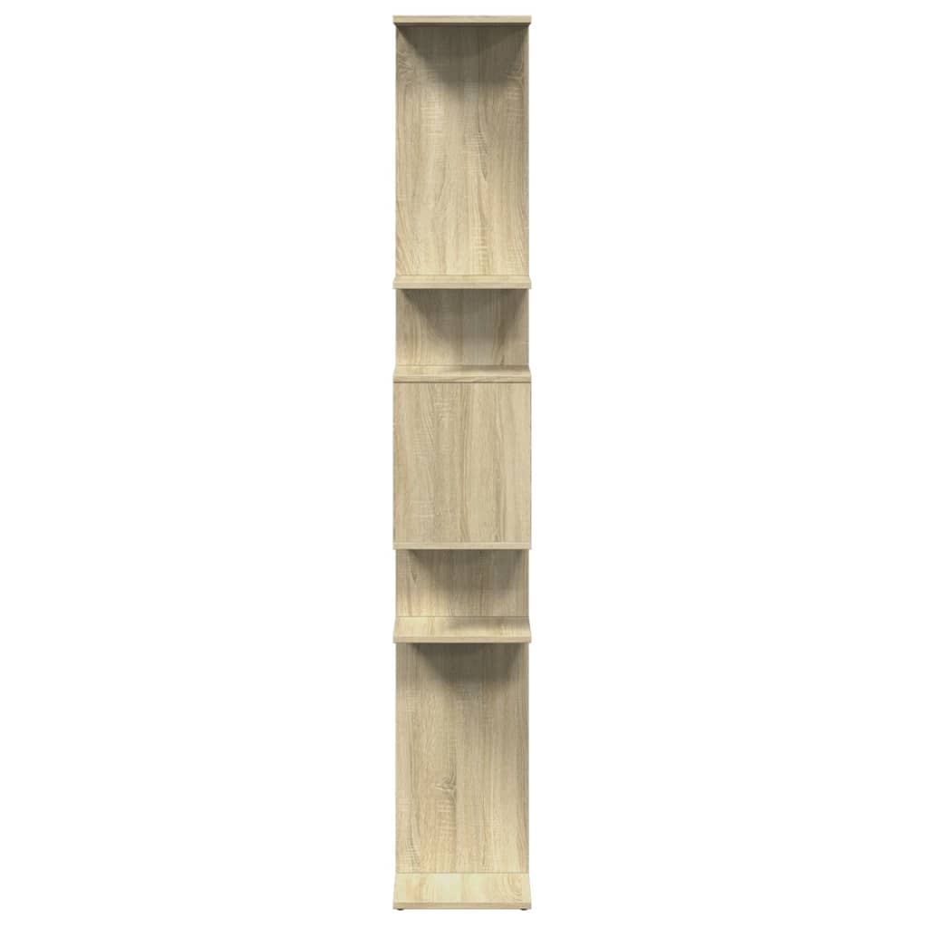 vidaXL Dulap cu cărți stejar Sonoma 92x29x188 cm lemn prelucrat vidaXL Dulap cu cărți stejar Sonoma 92x29x188 cm lemn prelucrat