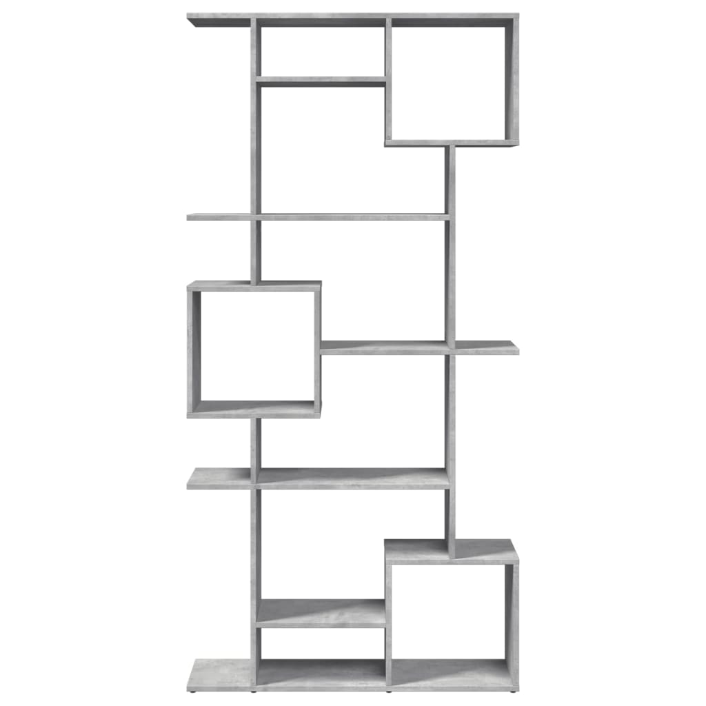 vidaXL Bibliotecă, gri beton, 92x29x188 cm, lemn prelucrat vidaXL Bibliotecă, gri beton, 92x29x188 cm, lemn prelucrat