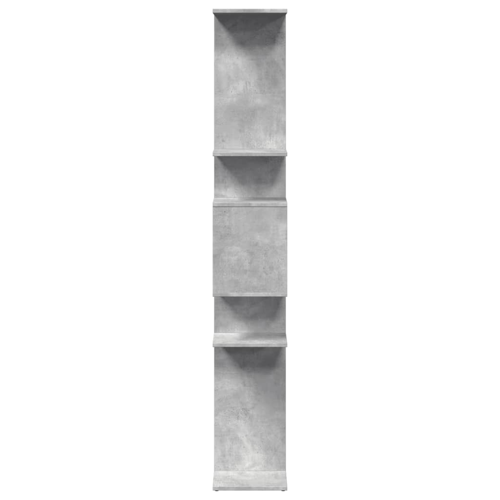 vidaXL Bibliotecă, gri beton, 92x29x188 cm, lemn prelucrat vidaXL Bibliotecă, gri beton, 92x29x188 cm, lemn prelucrat
