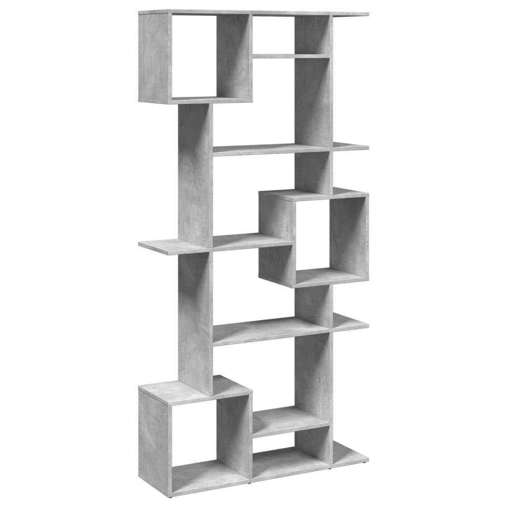 vidaXL Bibliotecă, gri beton, 92x29x188 cm, lemn prelucrat vidaXL Bibliotecă, gri beton, 92x29x188 cm, lemn prelucrat
