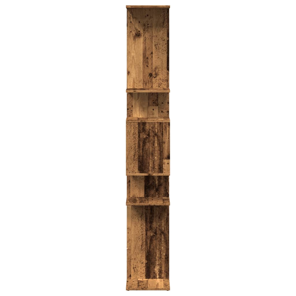 vidaXL Bibliotecă, stejar fumuriu, 92x29x188 cm, lemn prelucrat