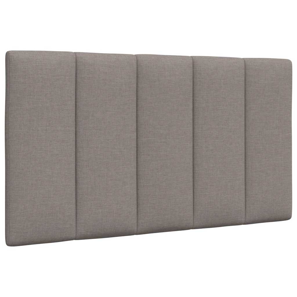 vidaXL Cadru de pat fără saltea Taupe 80x200 cm țesătură