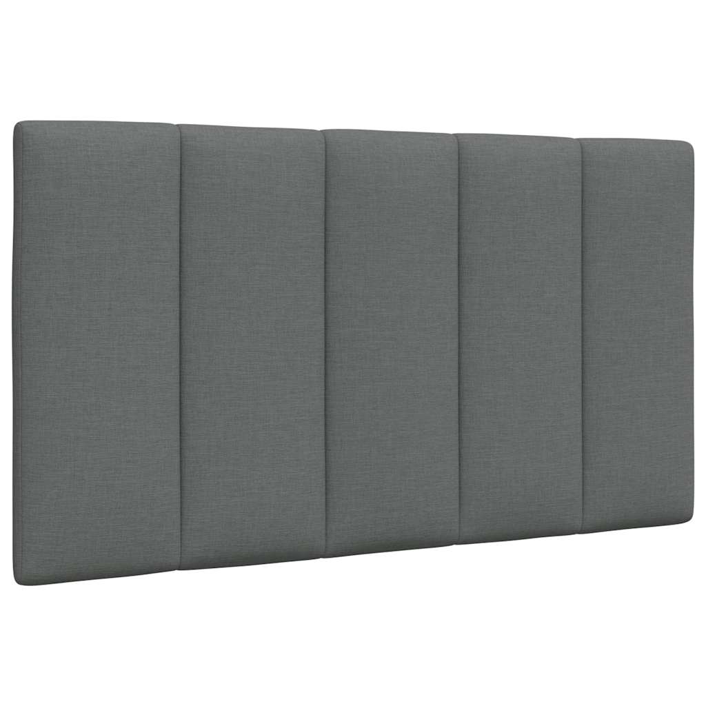 vidaXL Cadru de pat fără saltea, gri închis, 90x200 cm, textil vidaXL Cadru de pat fără saltea, gri închis, 90x200 cm, textil