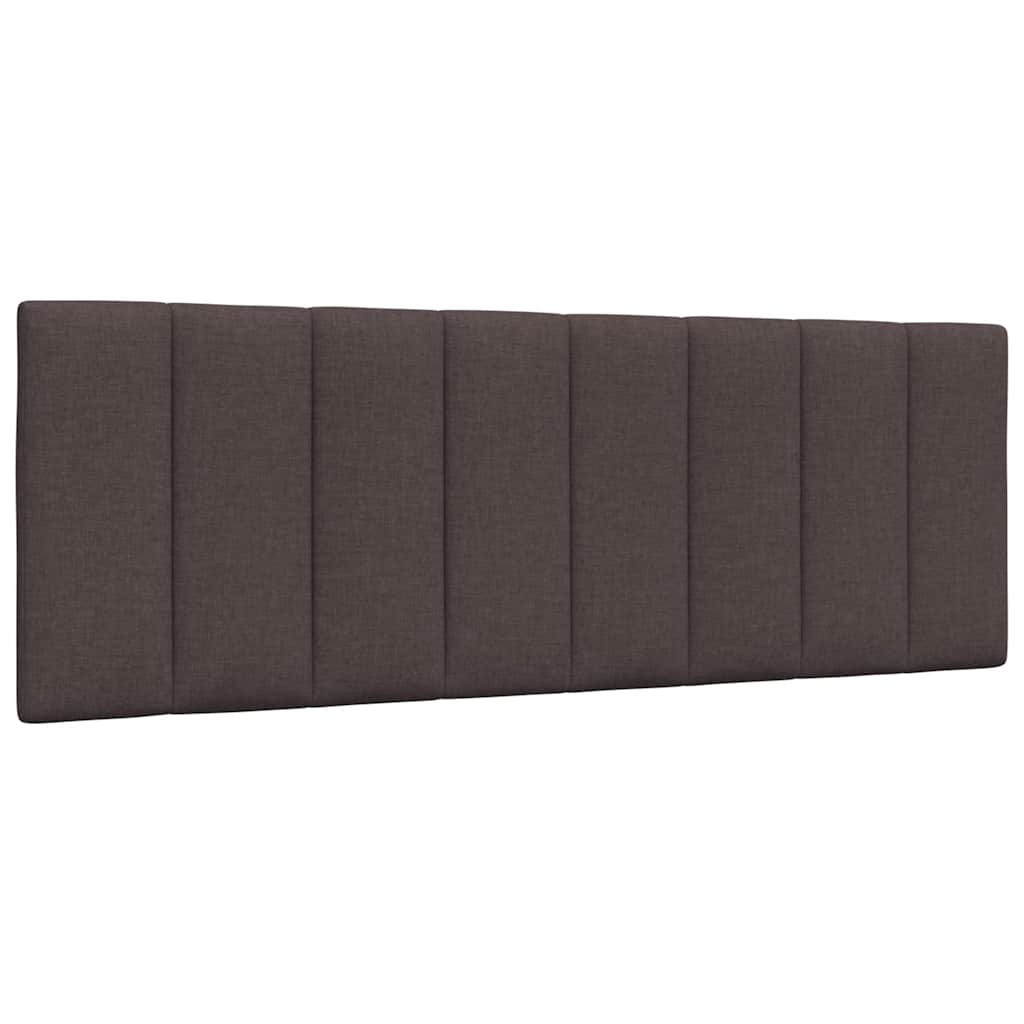 vidaXL Cadru de pat fără saltea, maro închis, 120x200 cm, textil vidaXL Cadru de pat fără saltea, maro închis, 120x200 cm, textil
