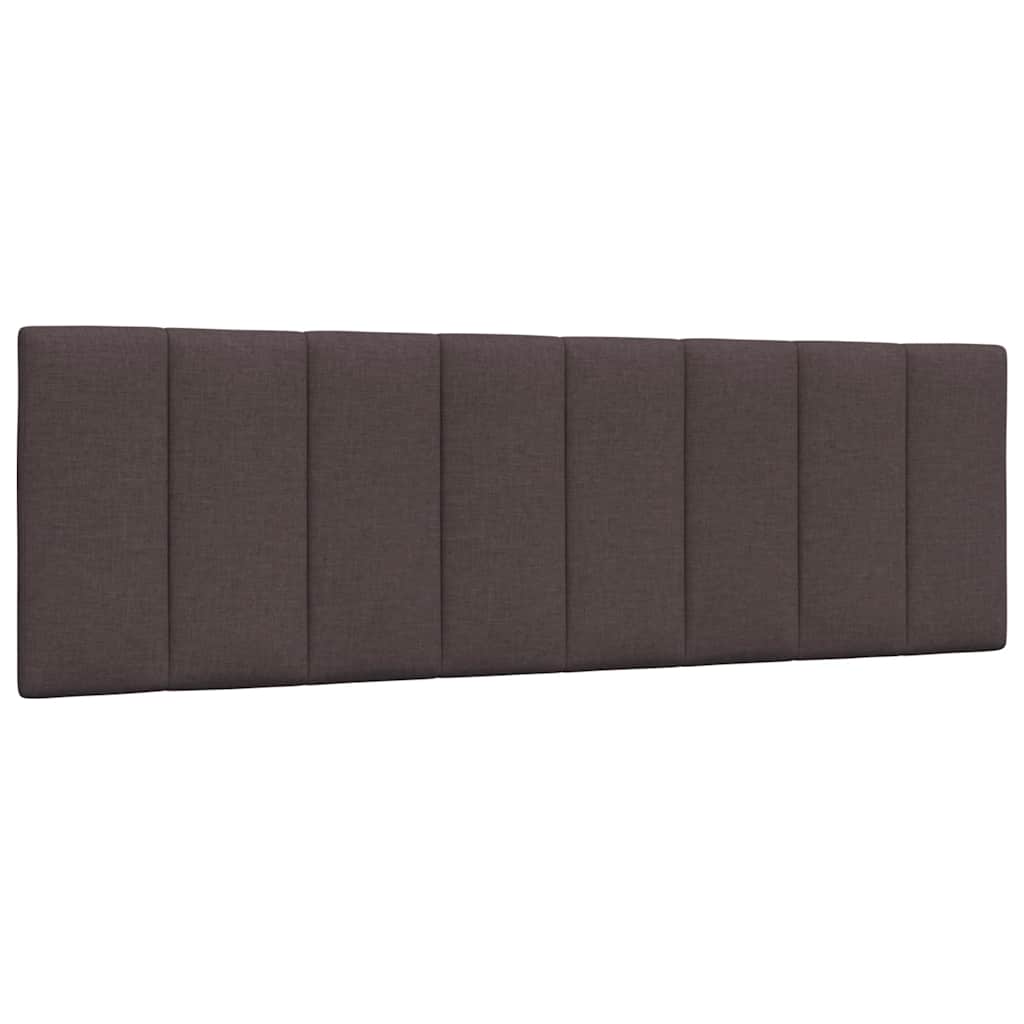 vidaXL Cadru de pat fără saltea, maro închis, 160x200 cm, textil vidaXL Cadru de pat fără saltea, maro închis, 160x200 cm, textil