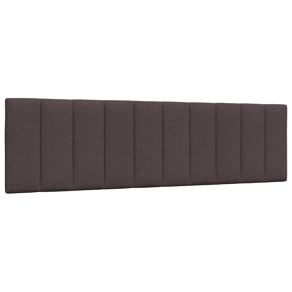 vidaXL Cadru de pat fără saltea, maro închis, 180x200 cm, textil