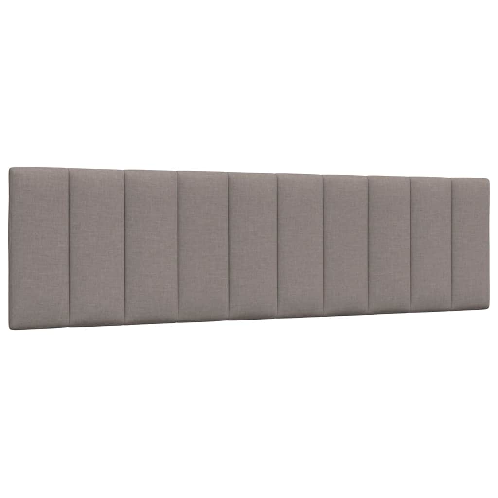 vidaXL Cadru de pat fără saltea, gri taupe, 180x200 cm, textil vidaXL Cadru de pat fără saltea, gri taupe, 180x200 cm, textil