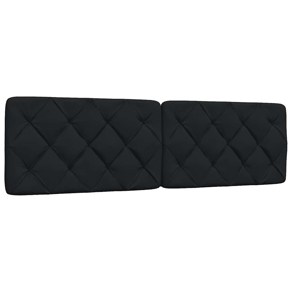 vidaXL Cadru de pat fără saltea, negru, 180x200 cm, textil vidaXL Cadru de pat fără saltea, negru, 180x200 cm, textil