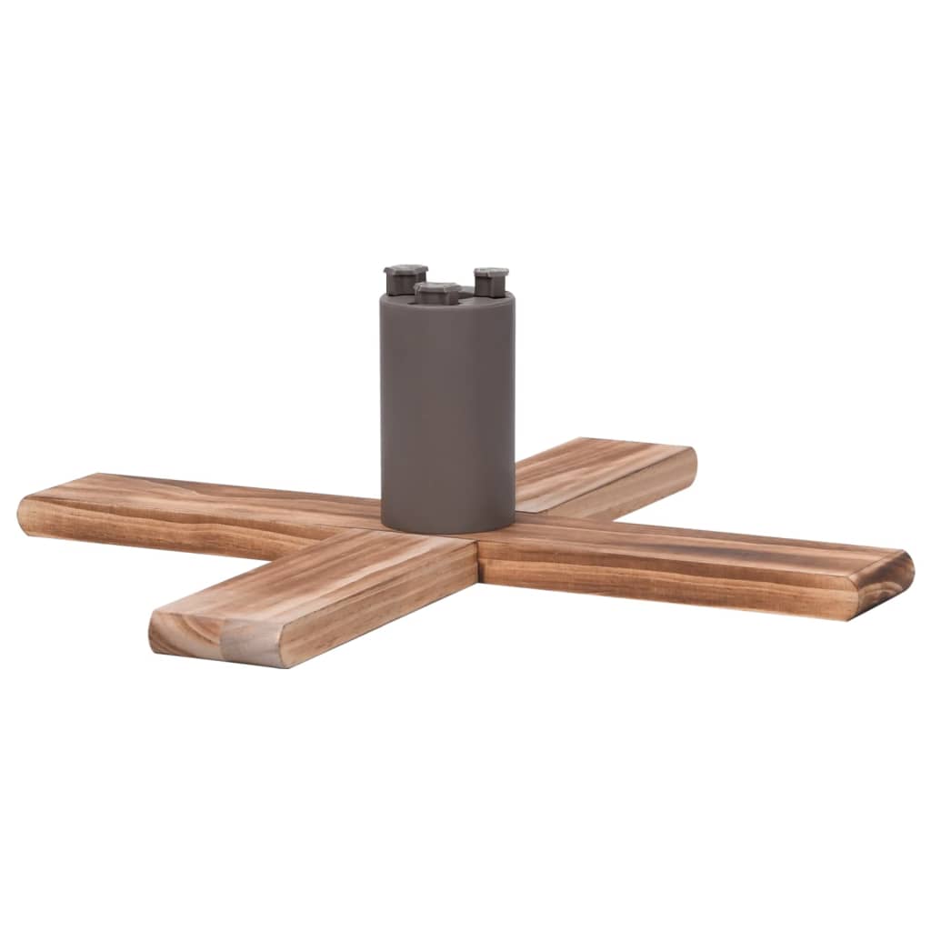 vidaXL Suport brad de Crăciun, 54x54x16 cm