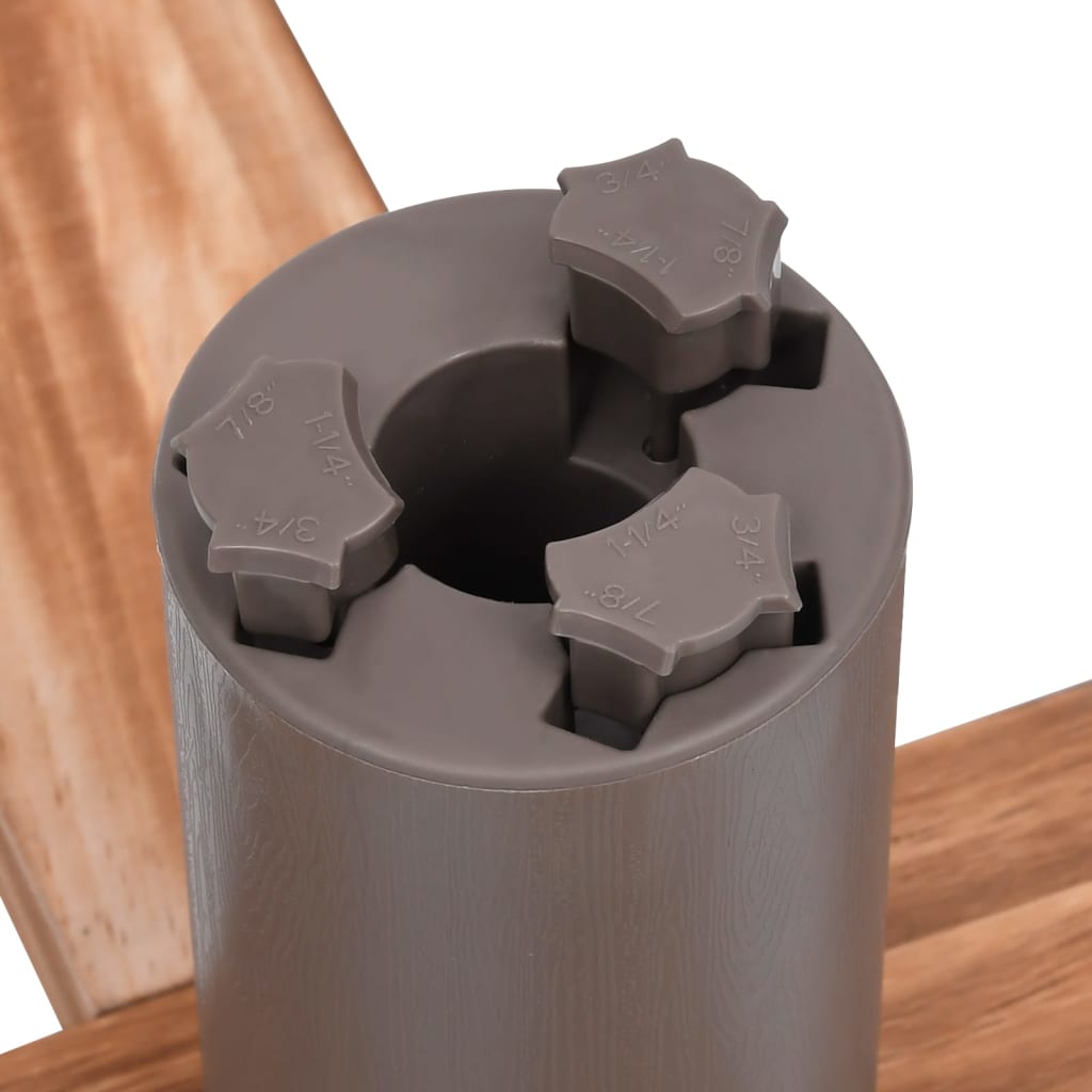 vidaXL Suport brad de Crăciun, 54x54x16 cm