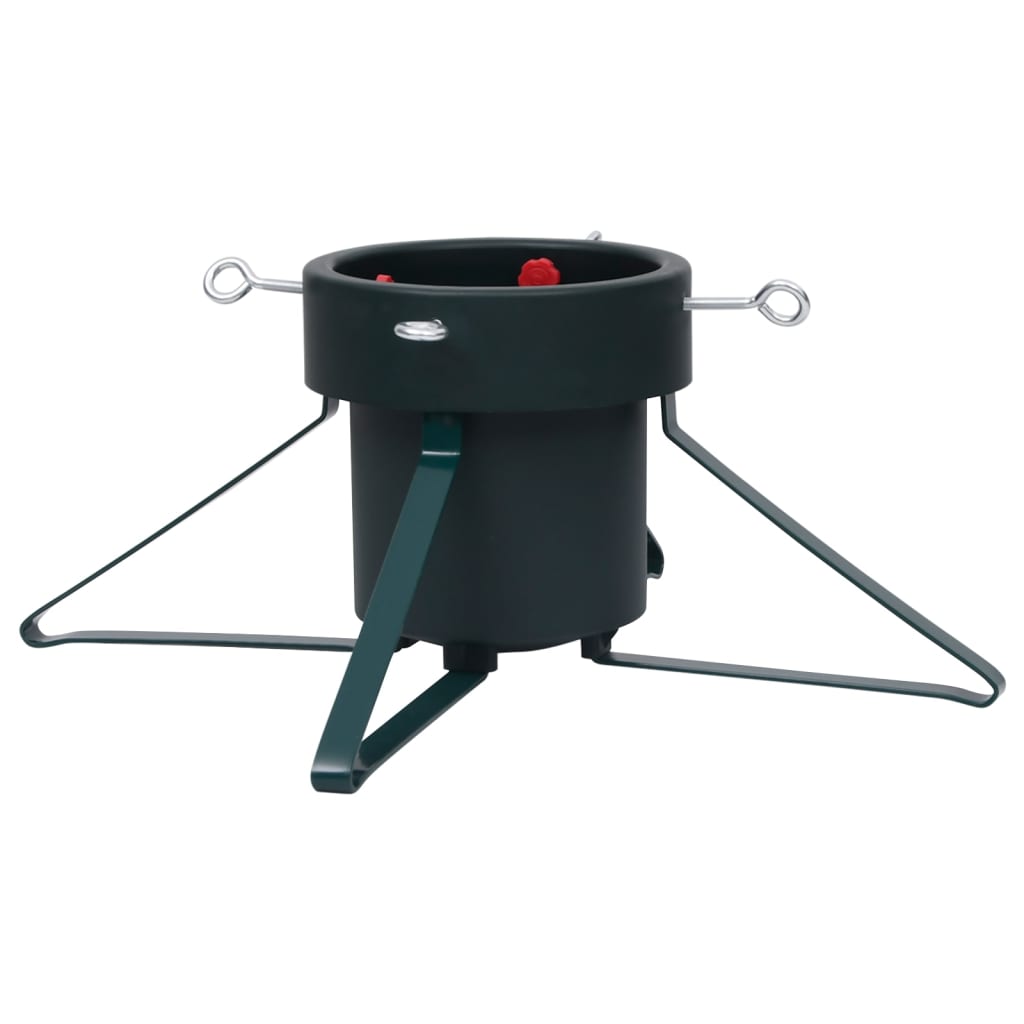 vidaXL Suport brad de Crăciun, negru, 46x46x19 cm