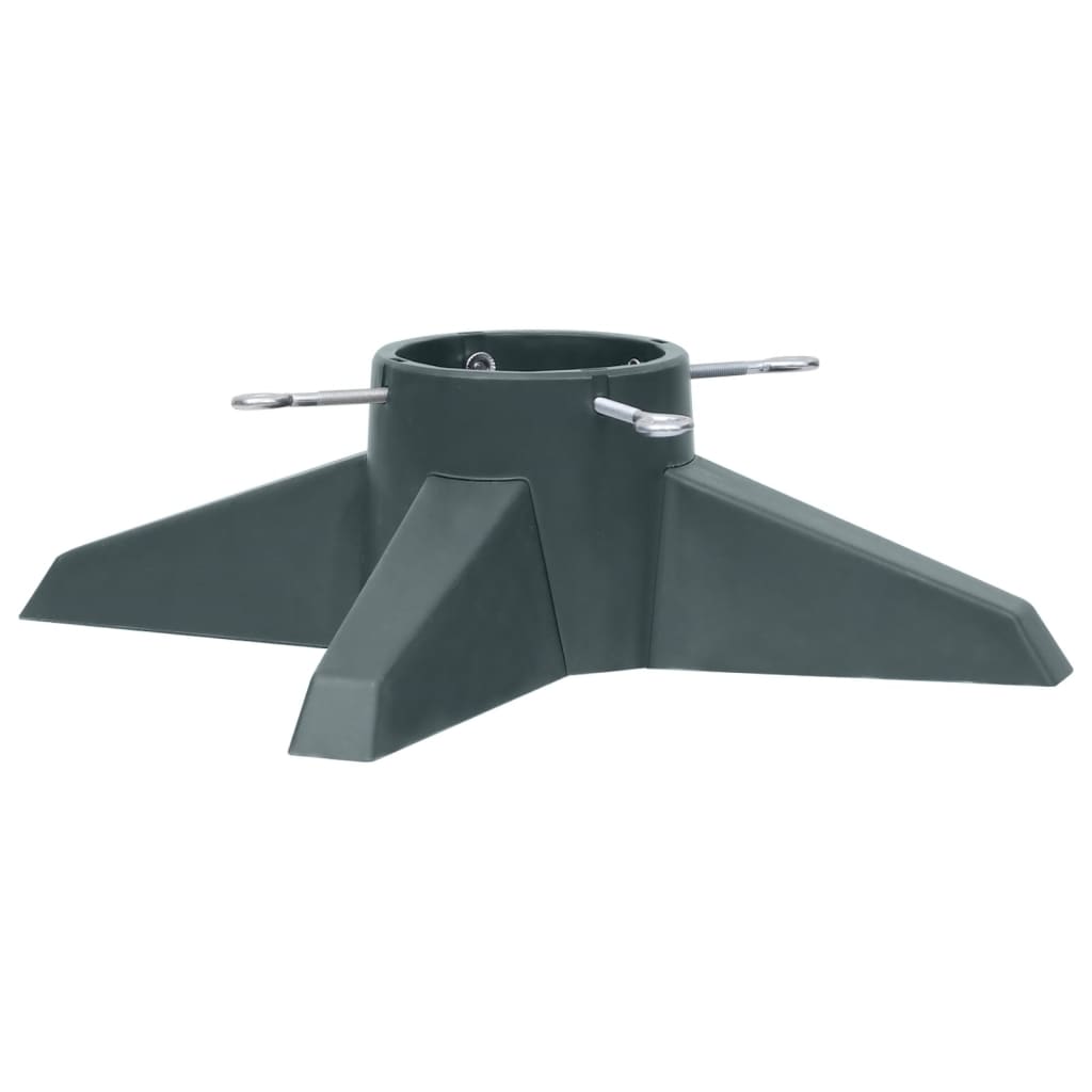 vidaXL Suport brad de Crăciun, verde, 55,5x55,5x15 cm