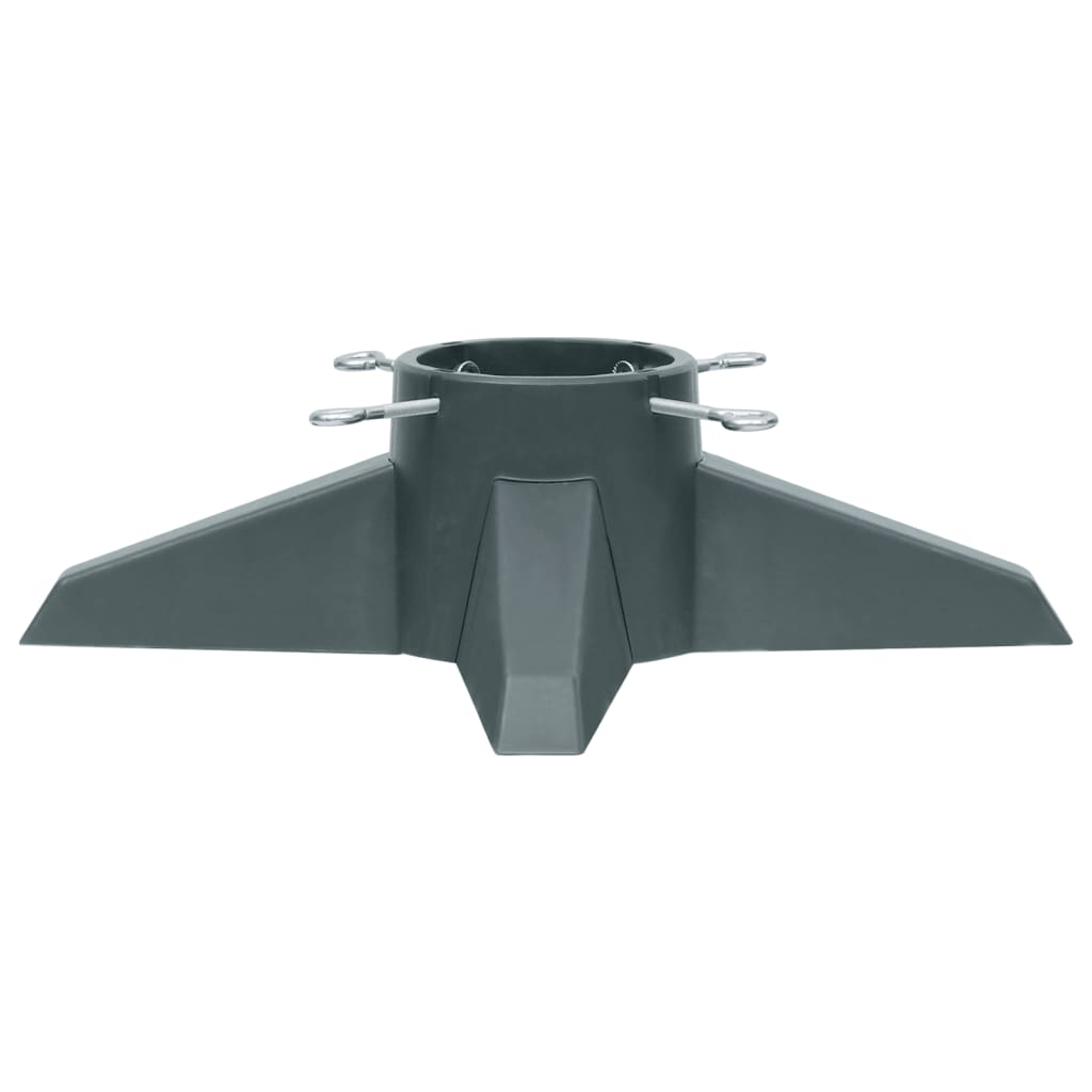 vidaXL Suport brad de Crăciun, verde, 55,5x55,5x15 cm