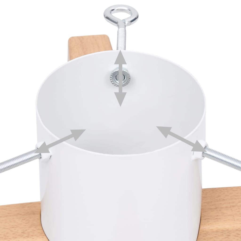 vidaXL Suport brad de Crăciun, 55x55x15,5 cm