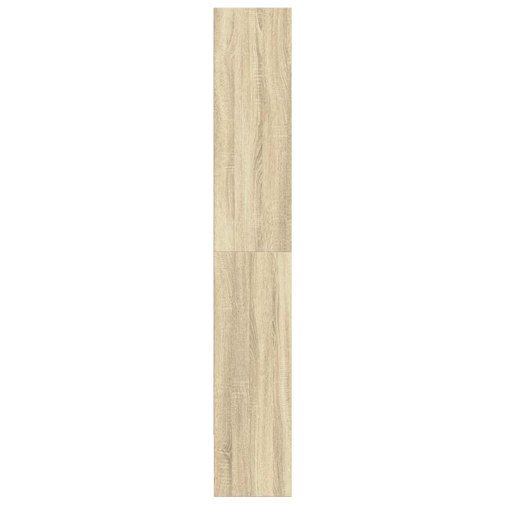 vidaXL Bibliotecă, stejar sonoma, 80x30x189 cm, lemn prelucrat
