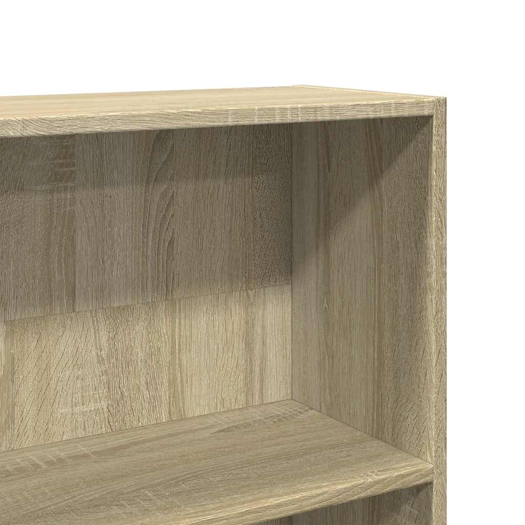 vidaXL Bibliotecă, stejar sonoma, 80x30x189 cm, lemn prelucrat