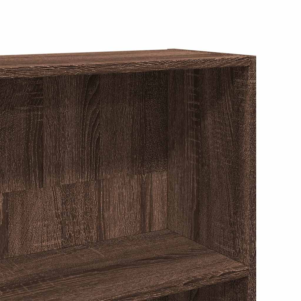 vidaXL Bibliotecă, stejar maro, 80x30x189 cm, lemn prelucrat vidaXL Bibliotecă, stejar maro, 80x30x189 cm, lemn prelucrat