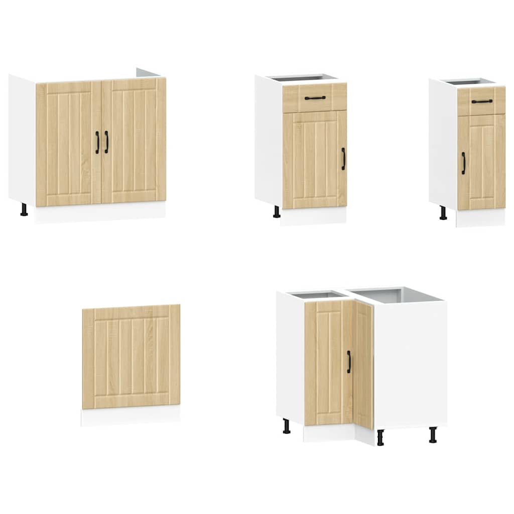 vidaXL Set dulap de bucătărie din 11 piese „Kalmar” lemn stejar Sonoma