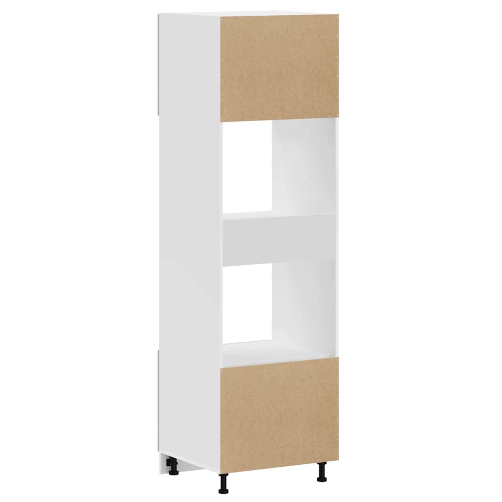 vidaXL Dulapuri pentru cuptor 2 buc Porto Beton Gri Lemn prelucrat