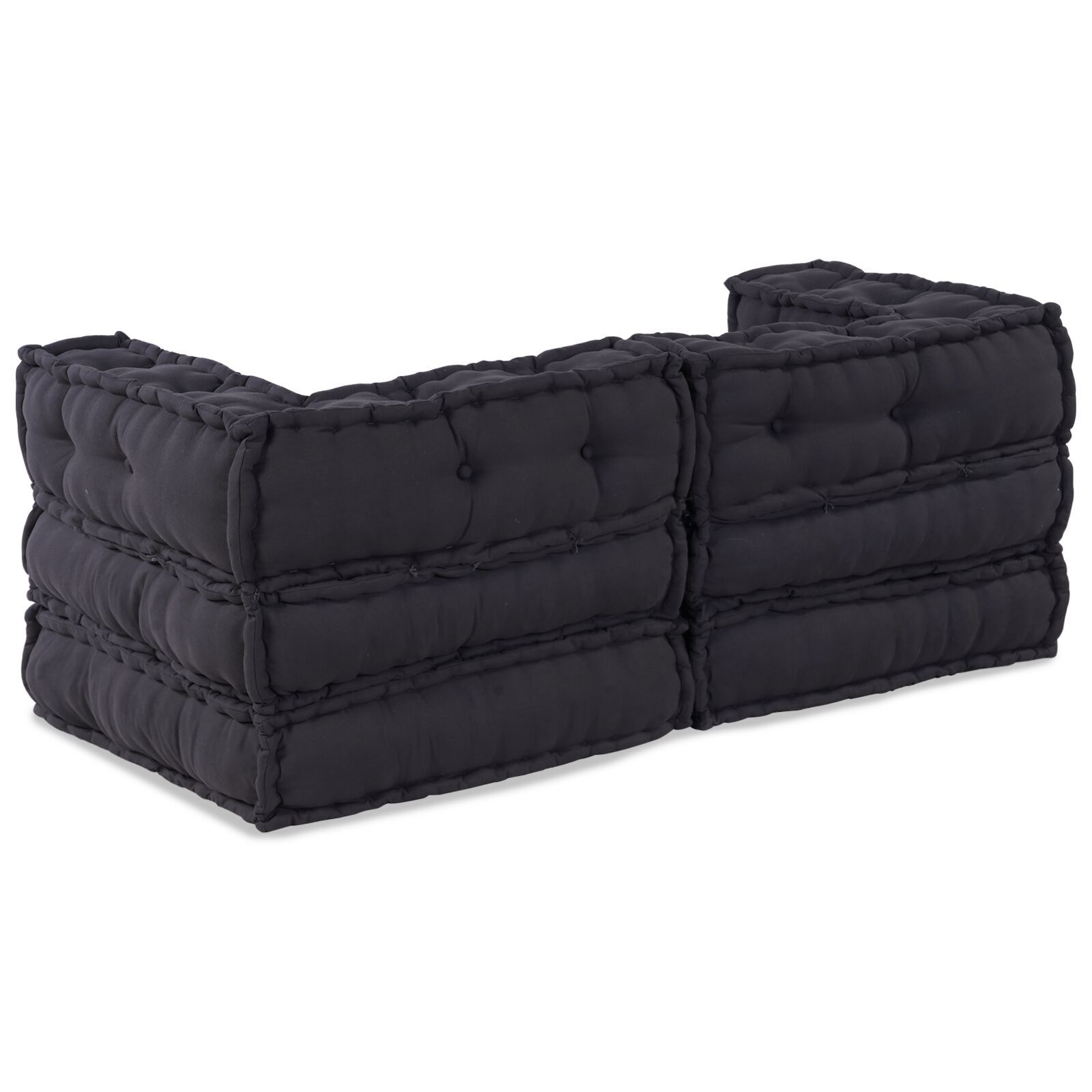 vidaXL Pernă 2 pcs Antracit 70 x 70 x 54 cm Poliester vidaXL Pernă 2 pcs Antracit 70 x 70 x 54 cm Poliester