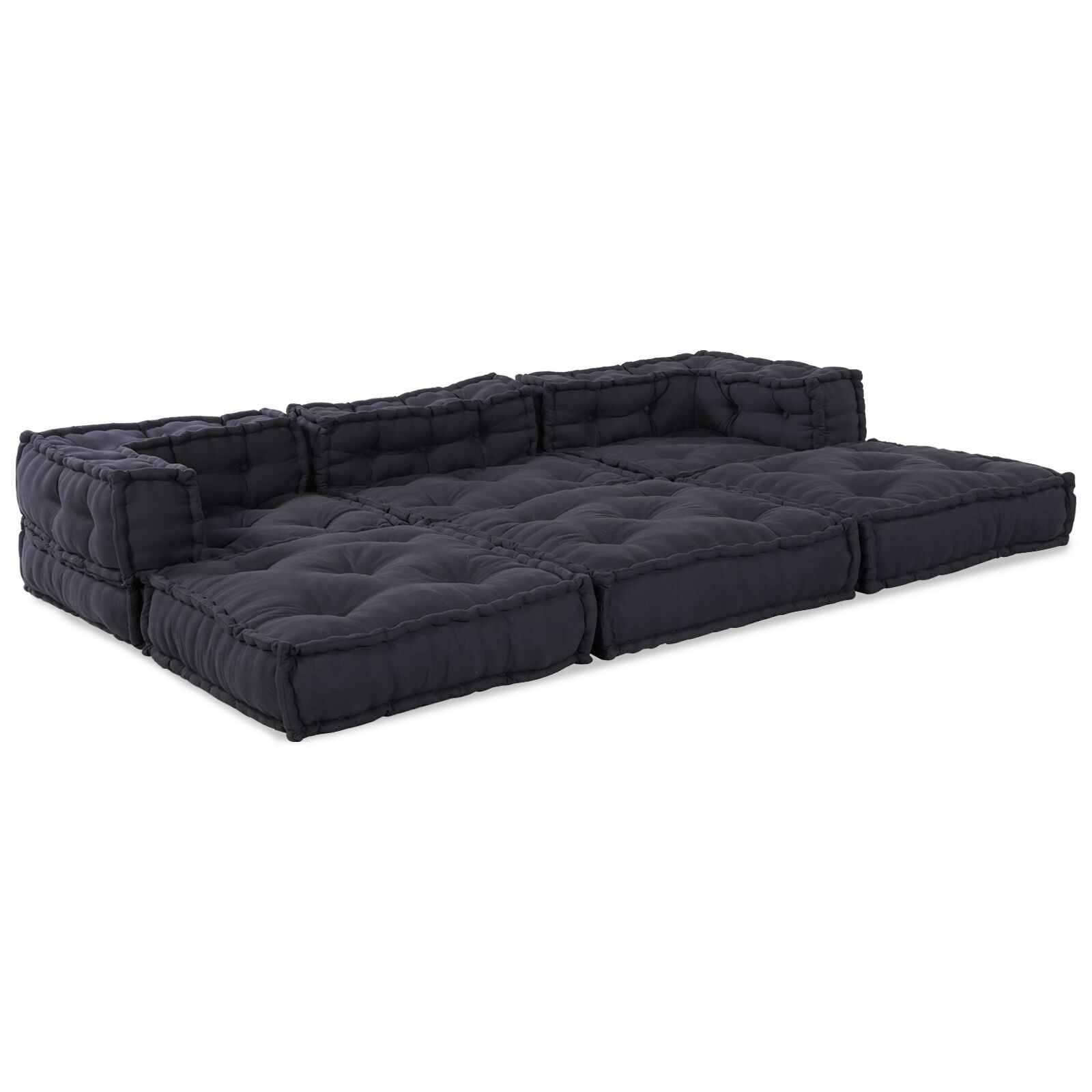 vidaXL Pernă 3 pcs Antracit 70 x 70 x 54 cm Poliester vidaXL Pernă 3 pcs Antracit 70 x 70 x 54 cm Poliester