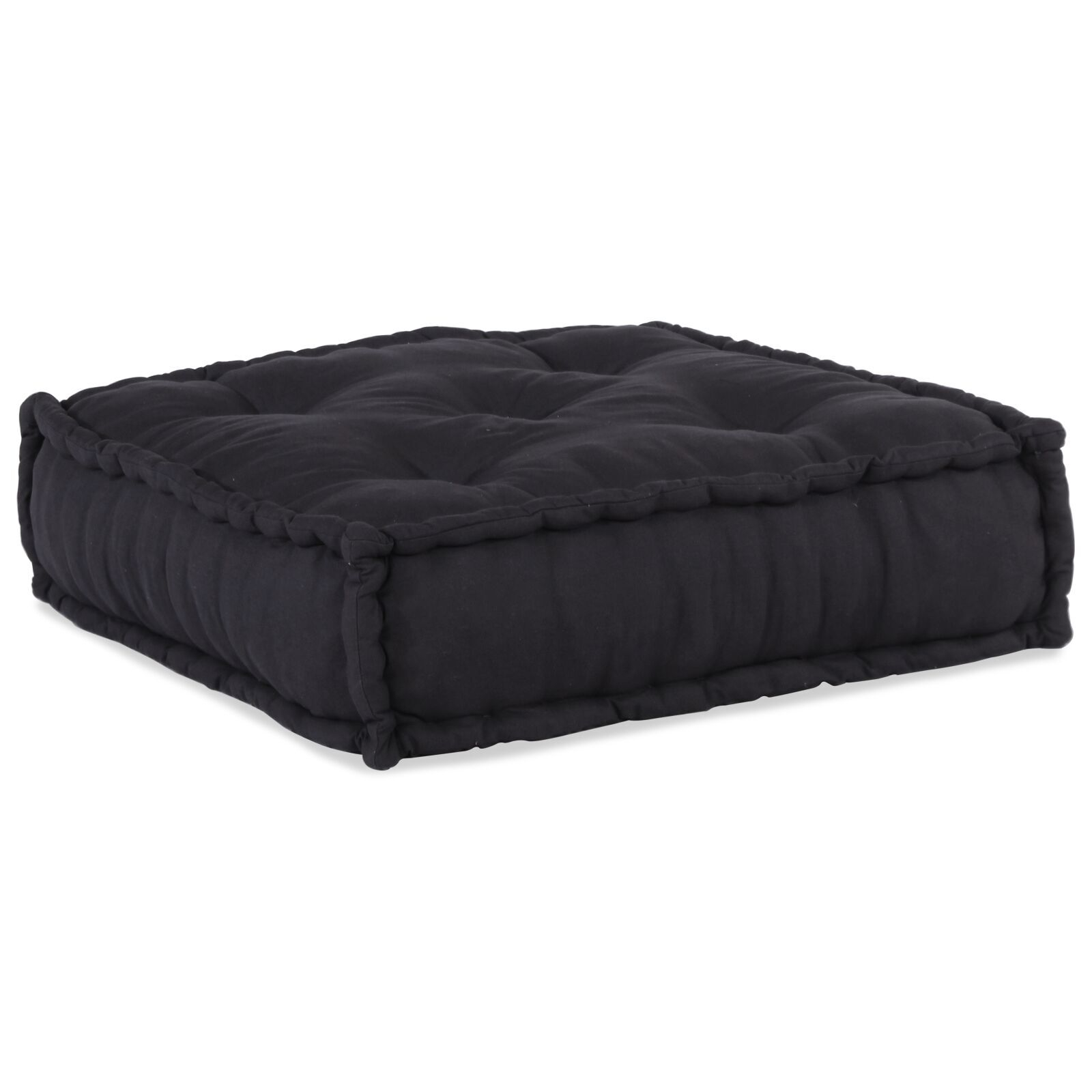 vidaXL Pouffuri Modulare 4 Piese Țesătură Antracit vidaXL Pouffuri Modulare 4 Piese Țesătură Antracit