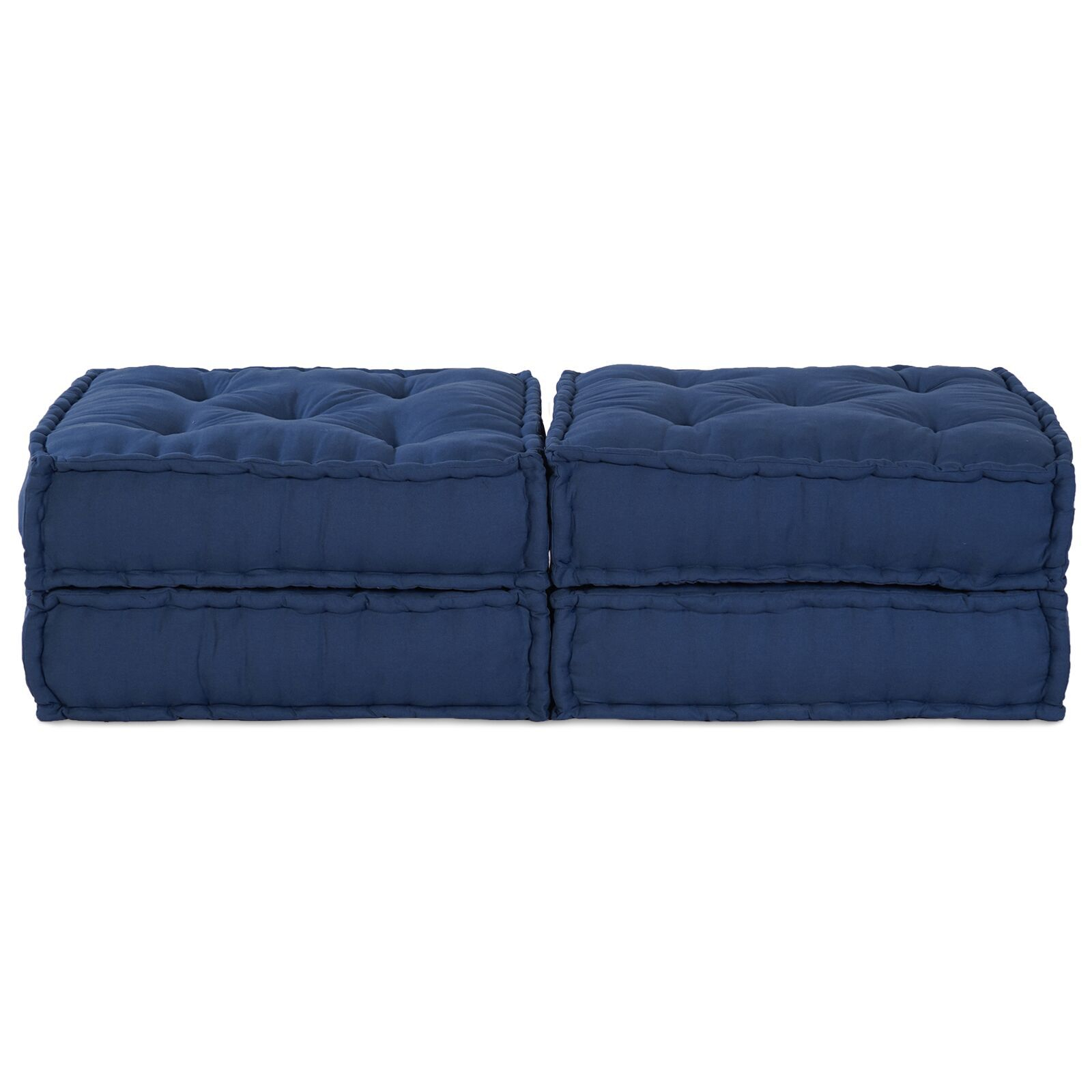vidaXL Pernă 2 pcs albastru 70 x 70 x 36 cm Poliester vidaXL Pernă 2 pcs albastru 70 x 70 x 36 cm Poliester