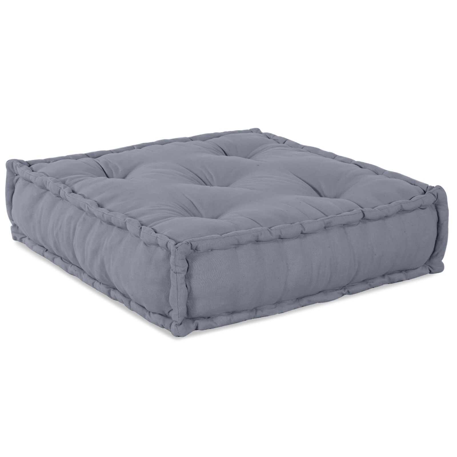 vidaXL Canapea modulară cu 2 locuri și pouf convertible, din material gri vidaXL Canapea modulară cu 2 locuri și pouf convertible, din material gri