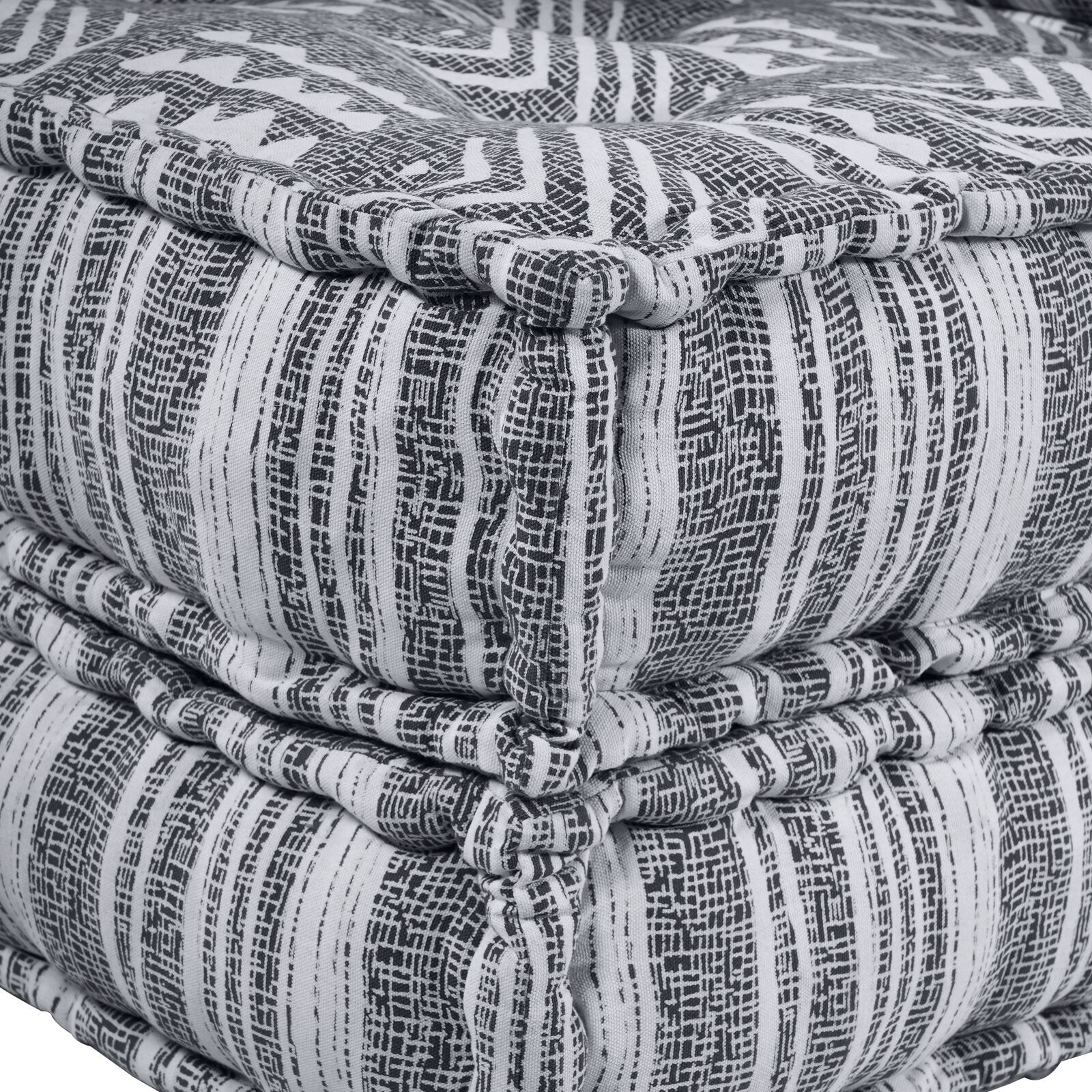 vidaXL Sofa Pouffe Modular cu 2 locuri, gri deschis vidaXL Sofa Pouffe Modular cu 2 locuri, gri deschis