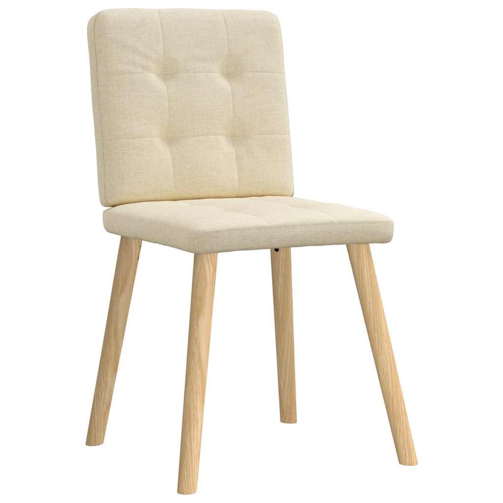 vidaXL Scaune de bucătărie, 4 buc., material textil