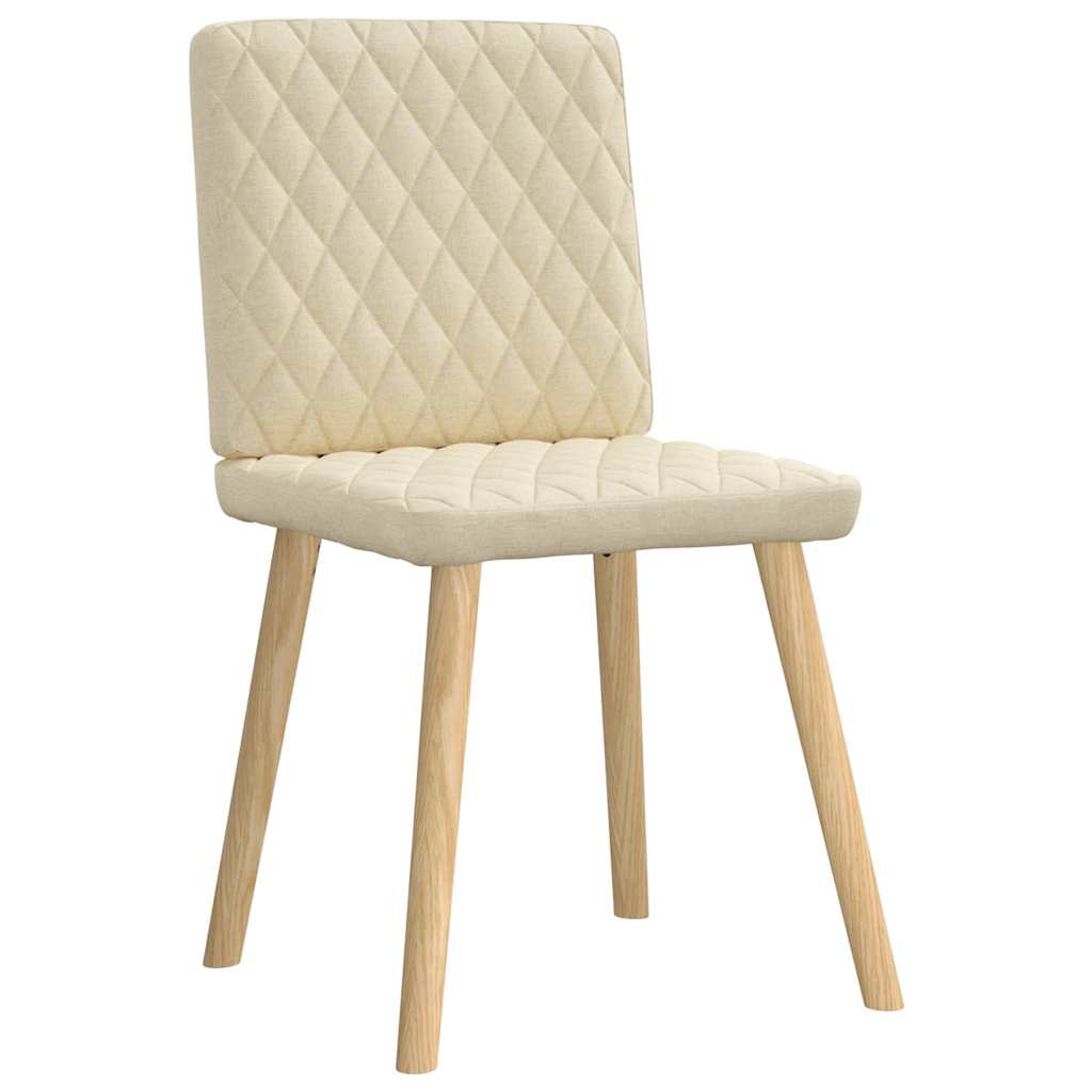 vidaXL Scaune de bucătărie, 4 buc., material textil
