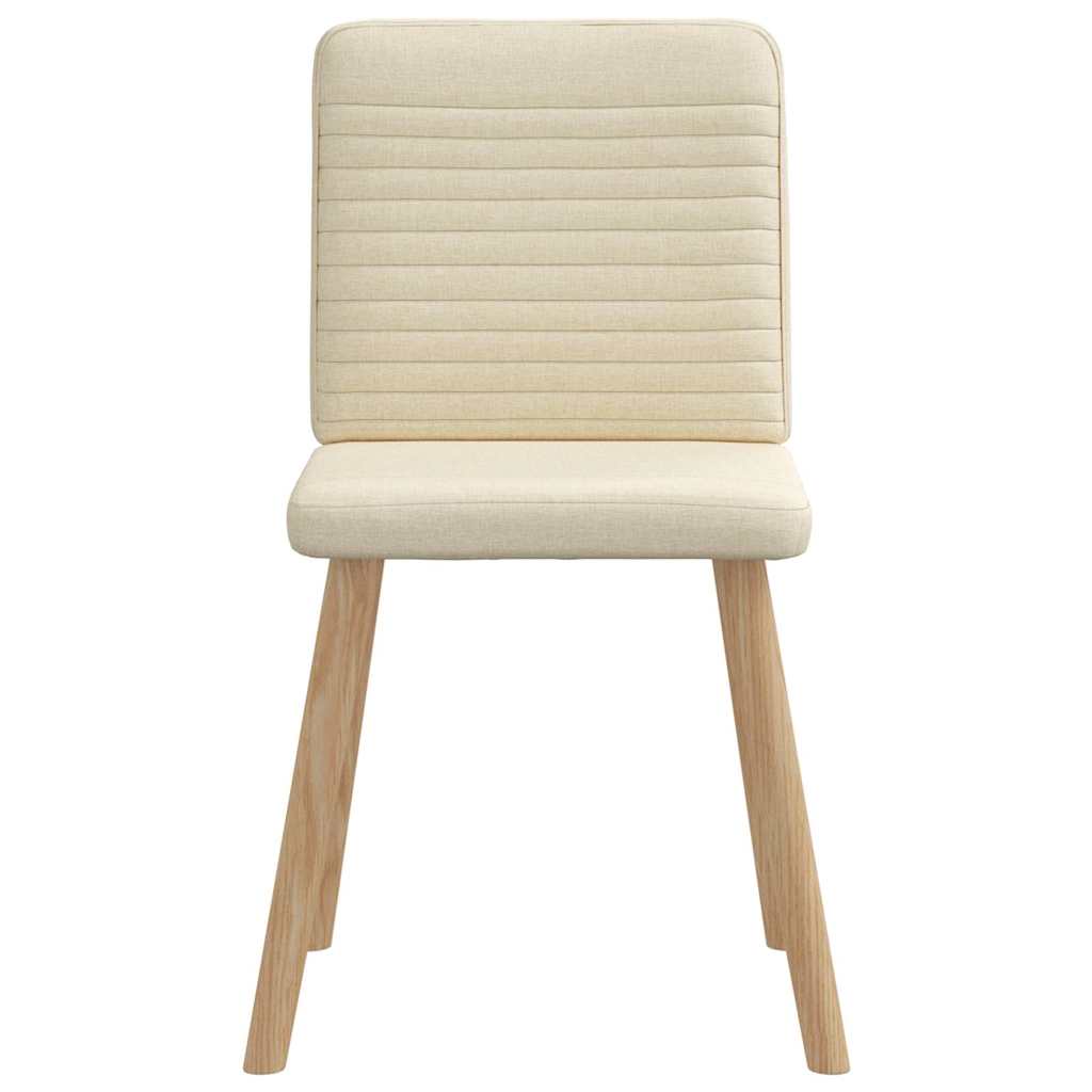 vidaXL Scaune de bucătărie, 4 buc., material textil