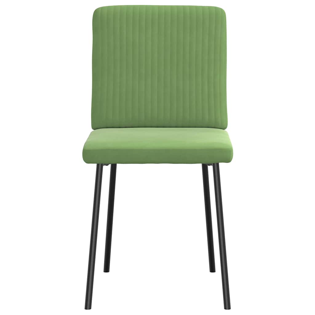 vidaXL Scaune de bucătărie, 4 buc., verde deschis, catifea vidaXL Scaune de bucătărie, 4 buc., verde deschis, catifea