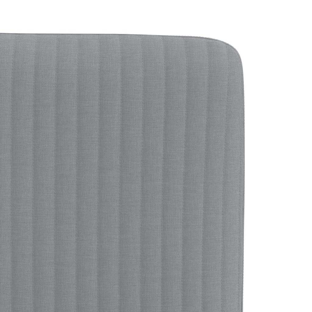vidaXL Scaune de bucătărie pivotante, 4 buc., gri deschis, textil vidaXL Scaune de bucătărie pivotante, 4 buc., gri deschis, textil
