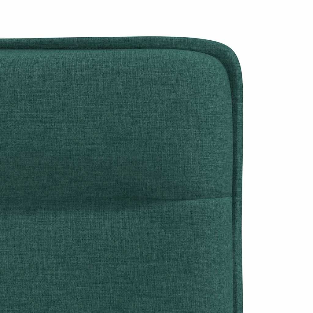 vidaXL Scaune de sufragerie 4 buc Tesatura verde inchis vidaXL Scaune de sufragerie 4 buc Tesatura verde inchis