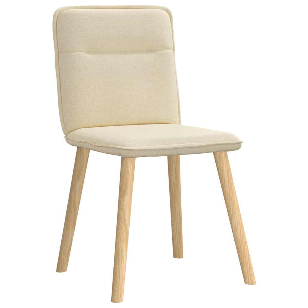 vidaXL Scaune de bucătărie, 4 buc., material textil