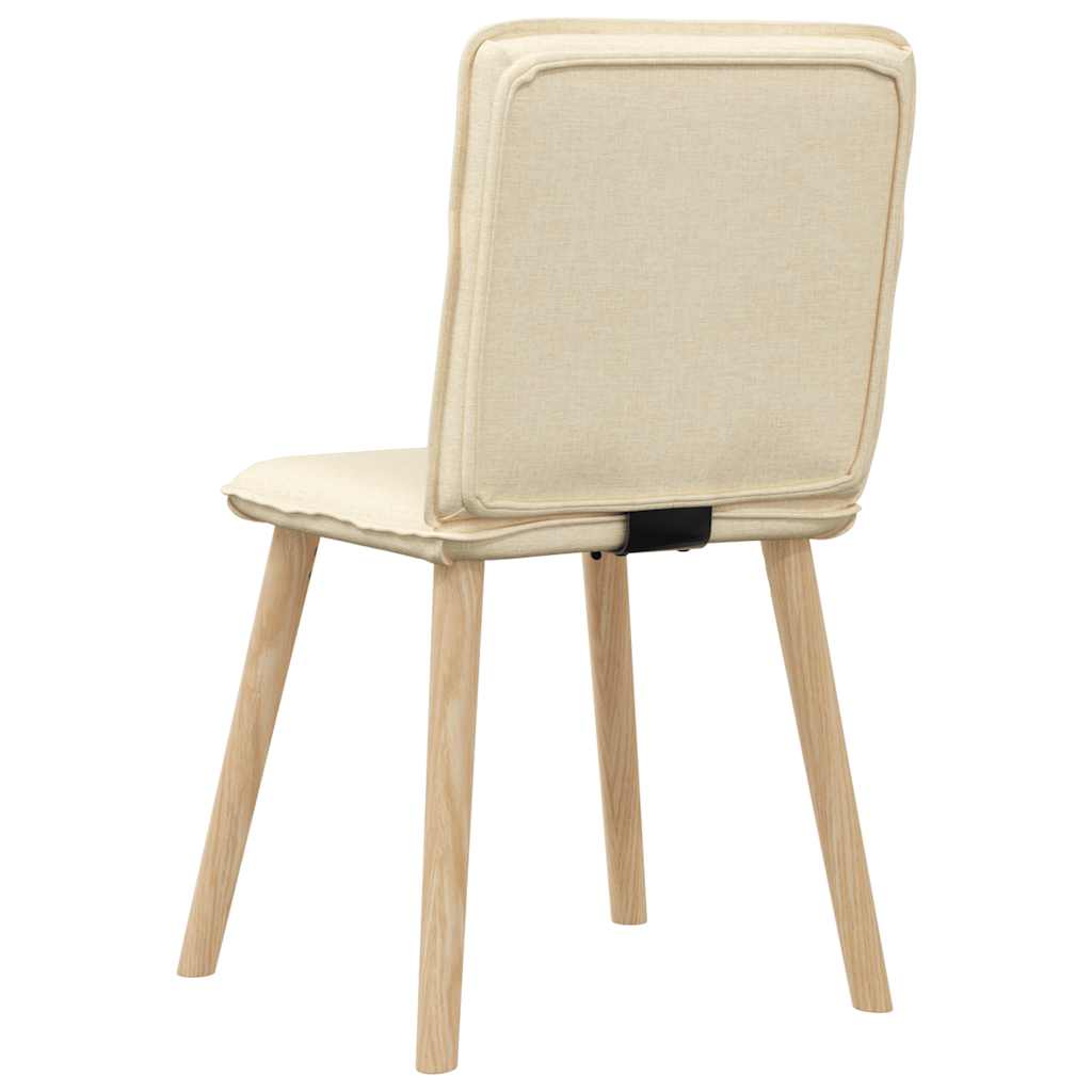 vidaXL Scaune de bucătărie, 4 buc., material textil
