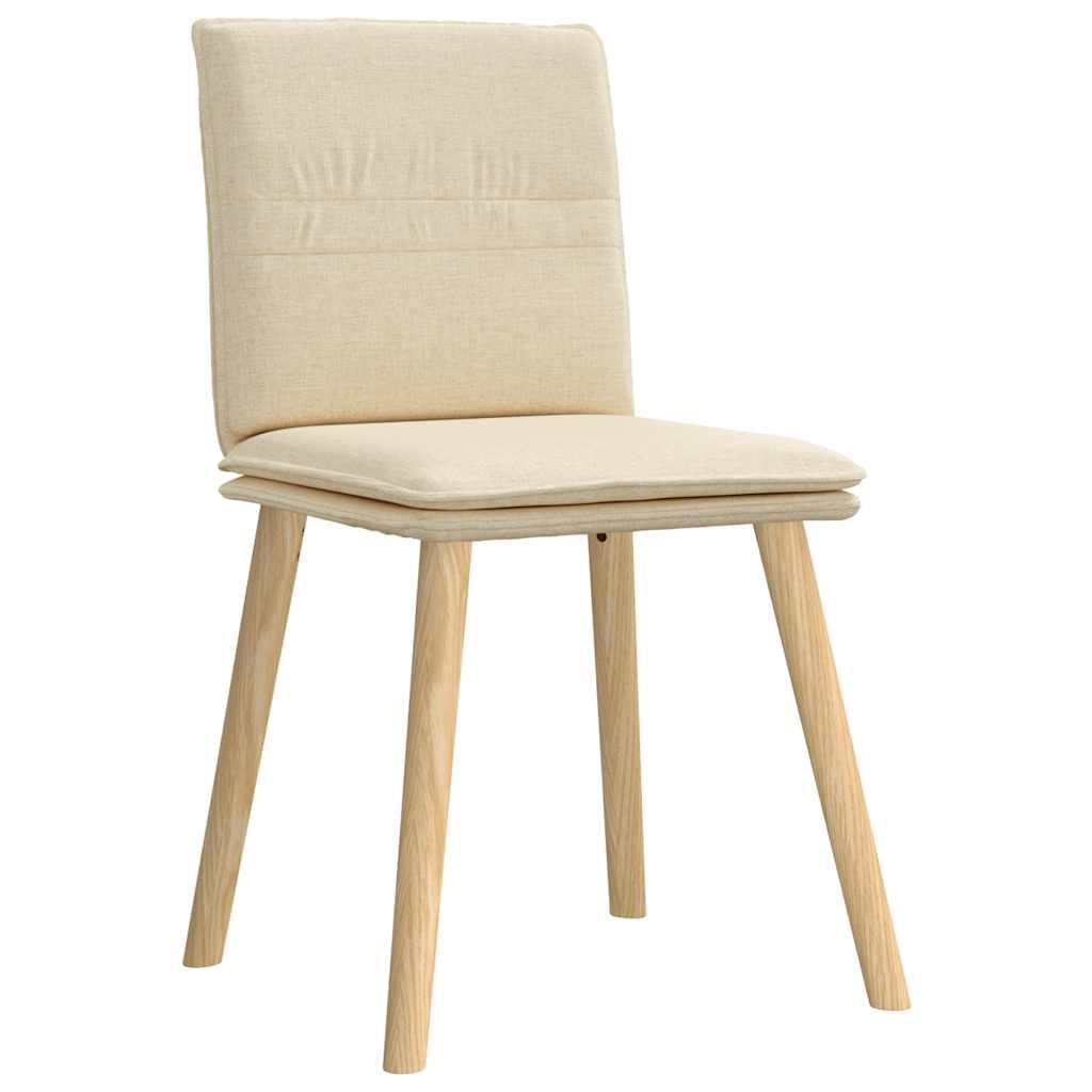 vidaXL Scaune de bucătărie, 4 buc., material textil
