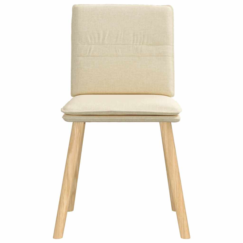 vidaXL Scaune de bucătărie, 4 buc., material textil