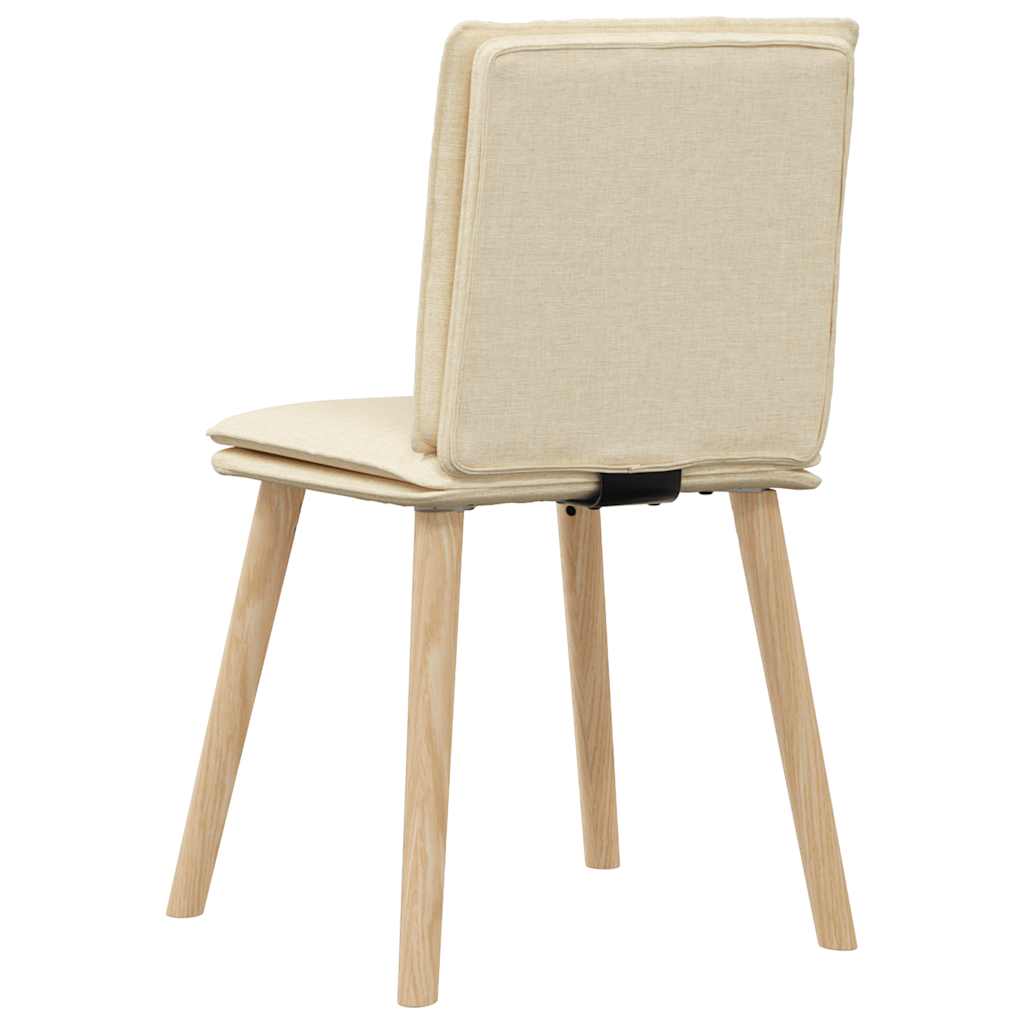 vidaXL Scaune de bucătărie, 4 buc., material textil