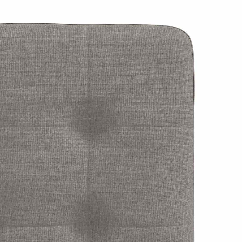vidaXL Scaune de sufragerie, 6 buc., gri taupe, material textil
