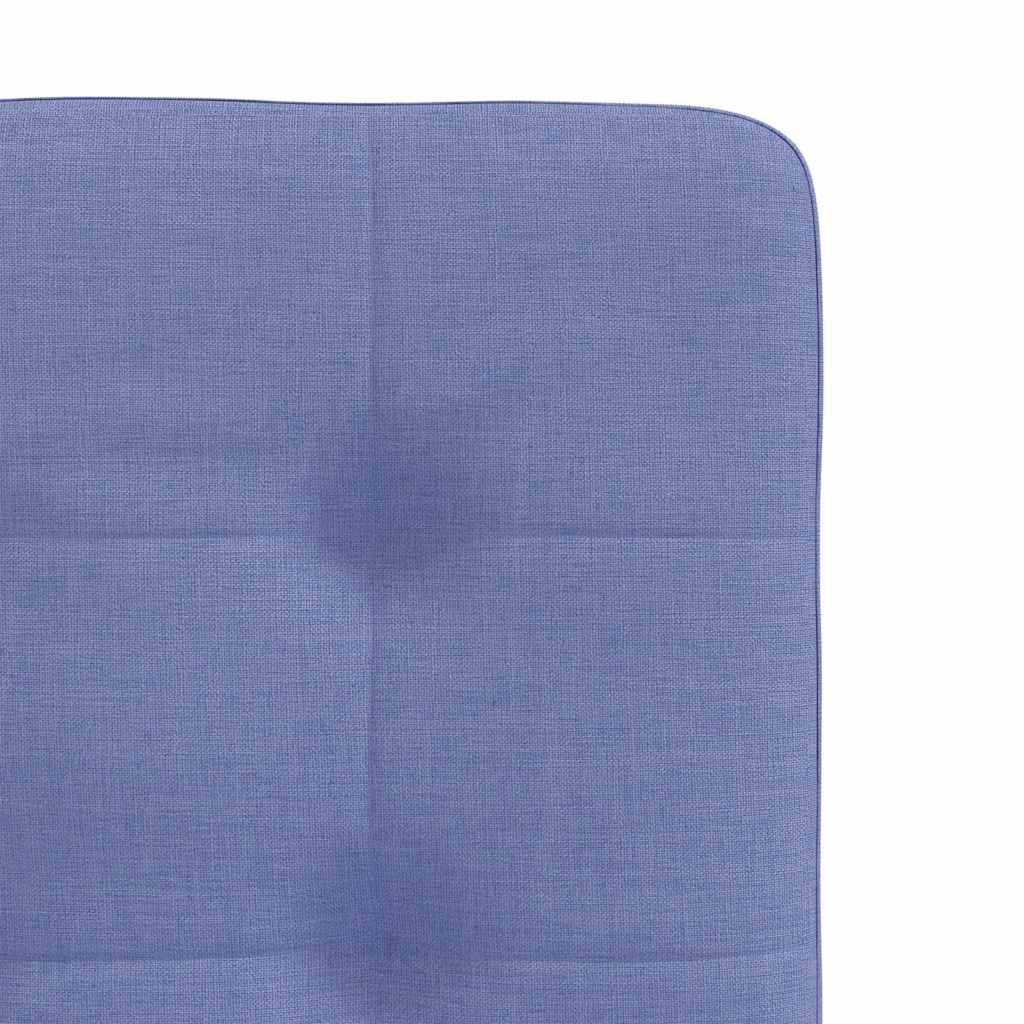 vidaXL Scaune de sufragerie 6 buc țesătură Jeans Blue vidaXL Scaune de sufragerie 6 buc țesătură Jeans Blue